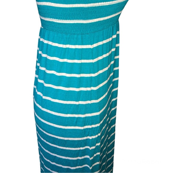 Papaya Tube Top Turquoise Dress Medium - Picture 5 of 6
